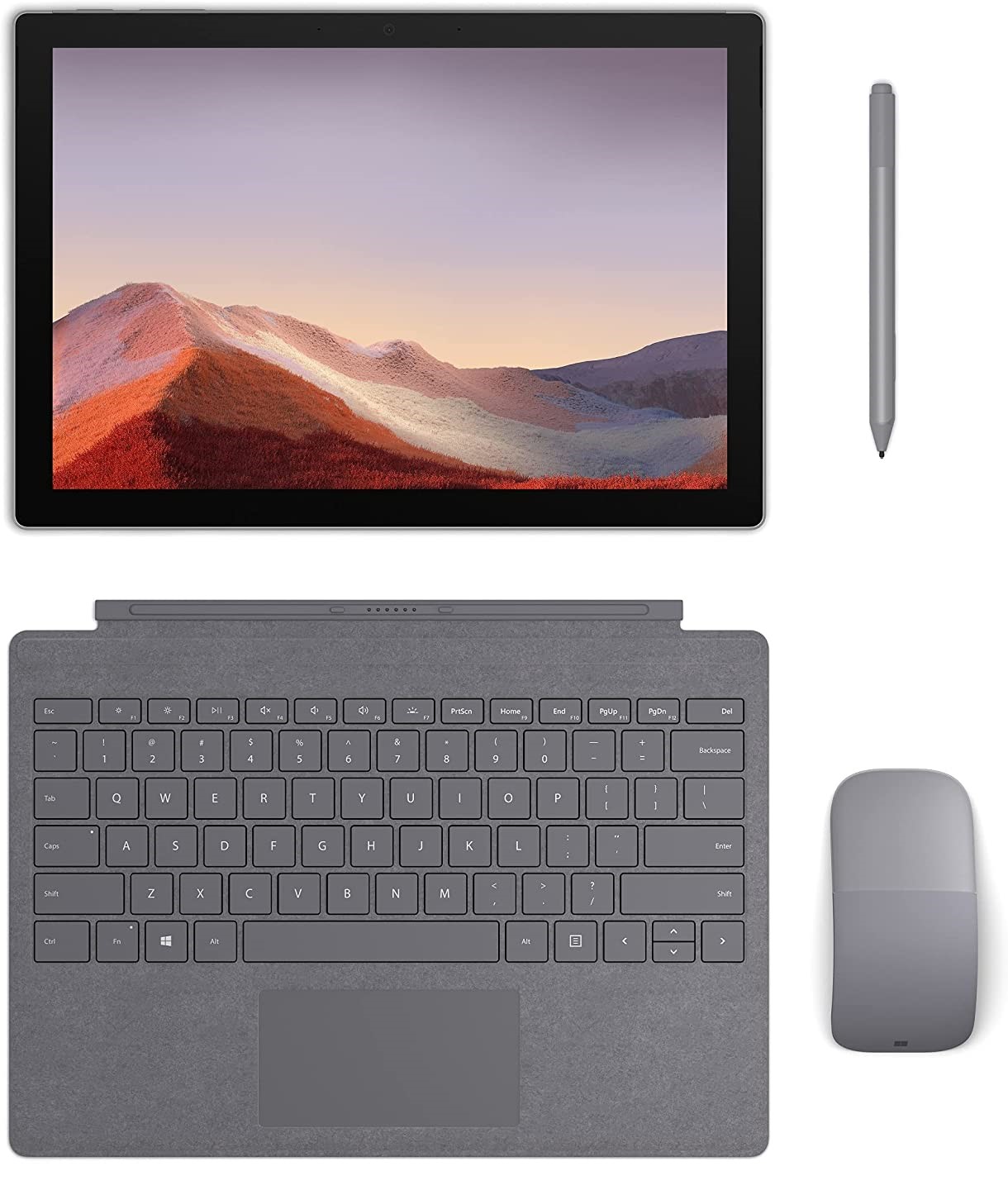 MICROSOFT SURFACE PRO 7 I5-8GB-256GBSSD-WIN10 PRO +Clavier+Stylet+Souris -  DistriComputer