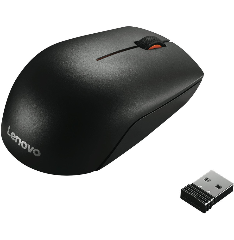 Souris sans fil USB Lenovo 300 Noir (GX30K79401) - DistriComputer