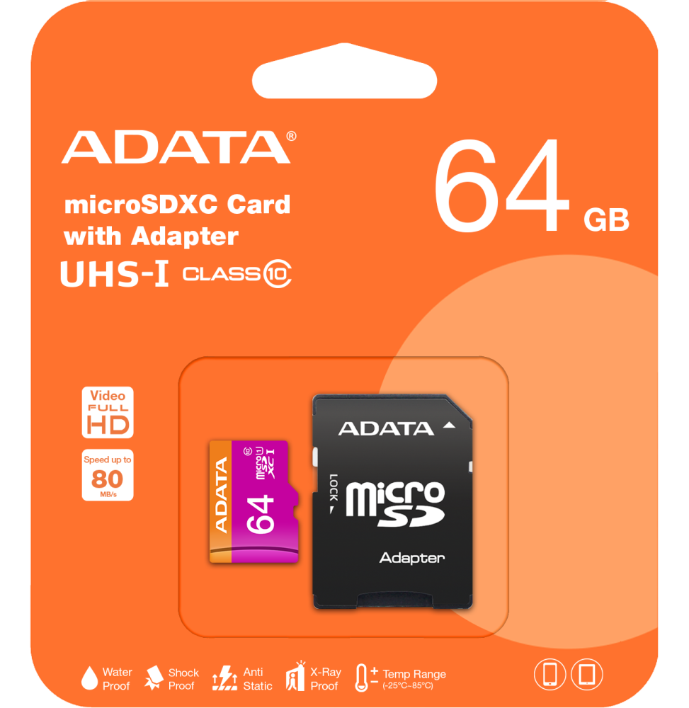 carte-memoire-adata-micro-sdhd-class-10-avec-adaptateur