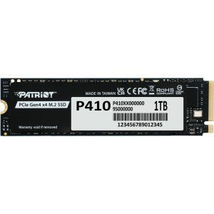 Disque Dur interne SSD Patriot P410 M.2 2280 Gen4x4 NVMe 1 To (P410P1TBM28H)