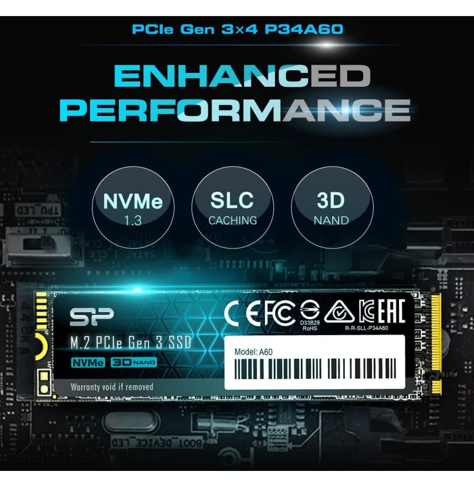 disque-dur-interne-ssd-silicon-power-p34a60-pcie-gen-3x4-nvme-256-go-sp256gbp34a60m28
