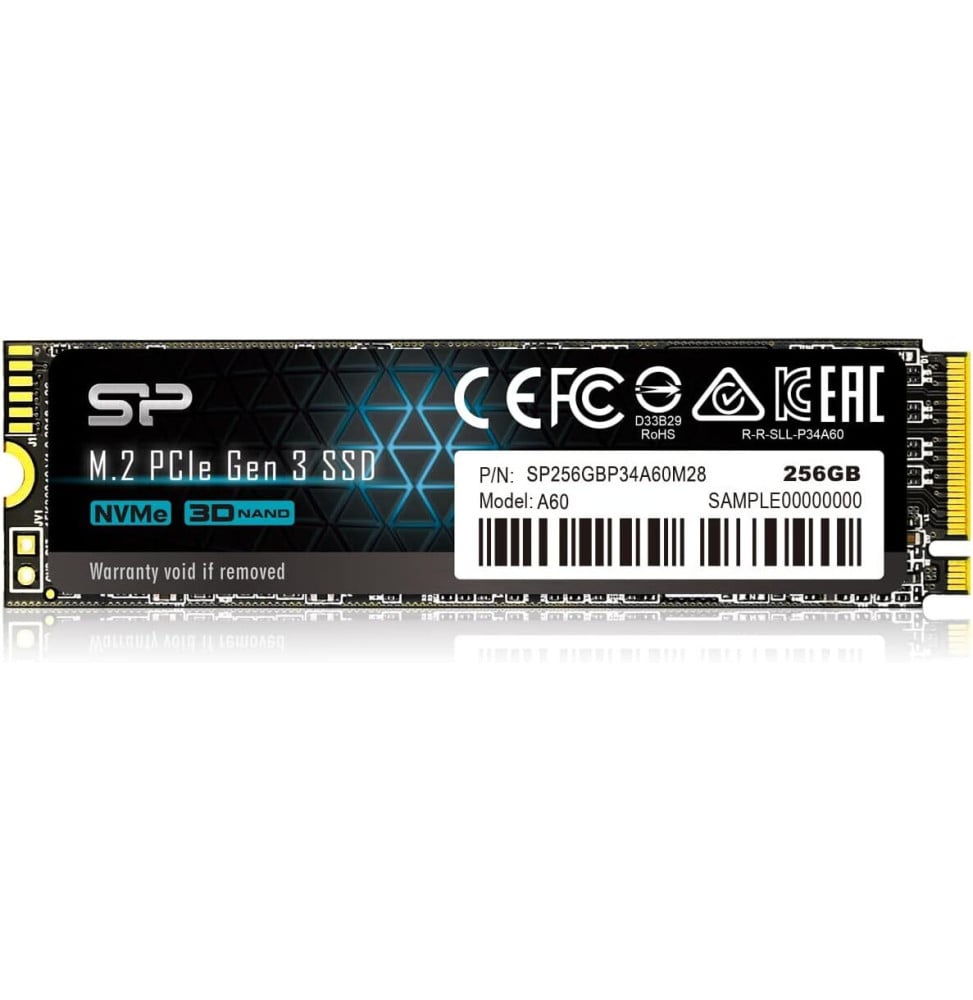 disque-dur-interne-ssd-silicon-power-p34a60-pcie-gen-3x4-nvme-256-go-sp256gbp34a60m28