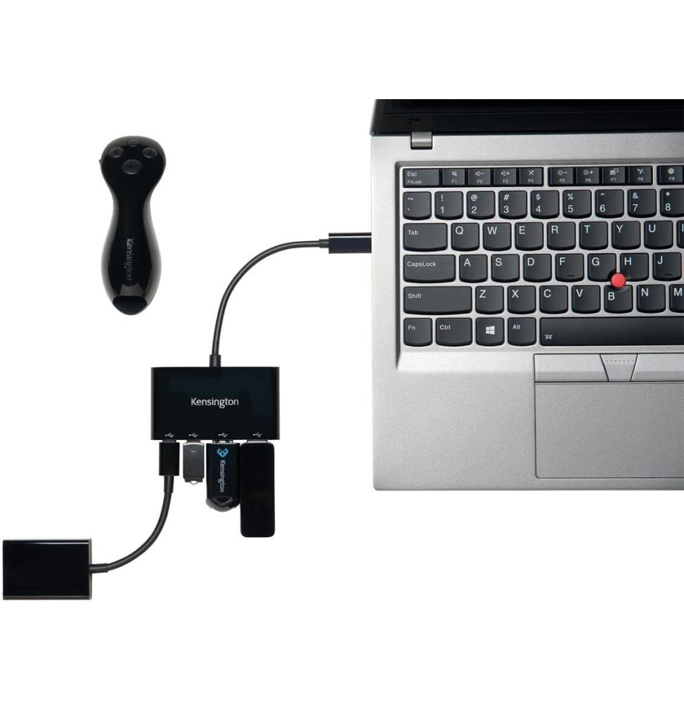 hub-usb-c-kensington-ch1000-4-ports-k39124eu