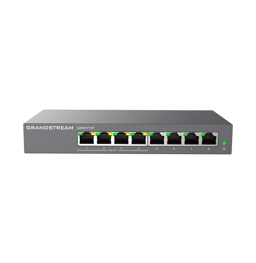 switch-administrable-niveau-2-grandstream-gwn7711p-8-ports-poe-gigabit