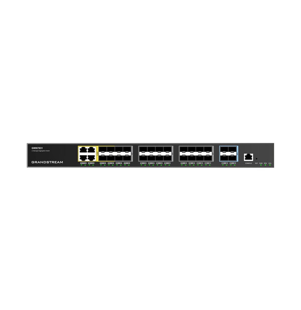 switch-administrable-niveau-3-grandstream-gwn7831-24-ports-sfp-gigabit-4-ports-sfp