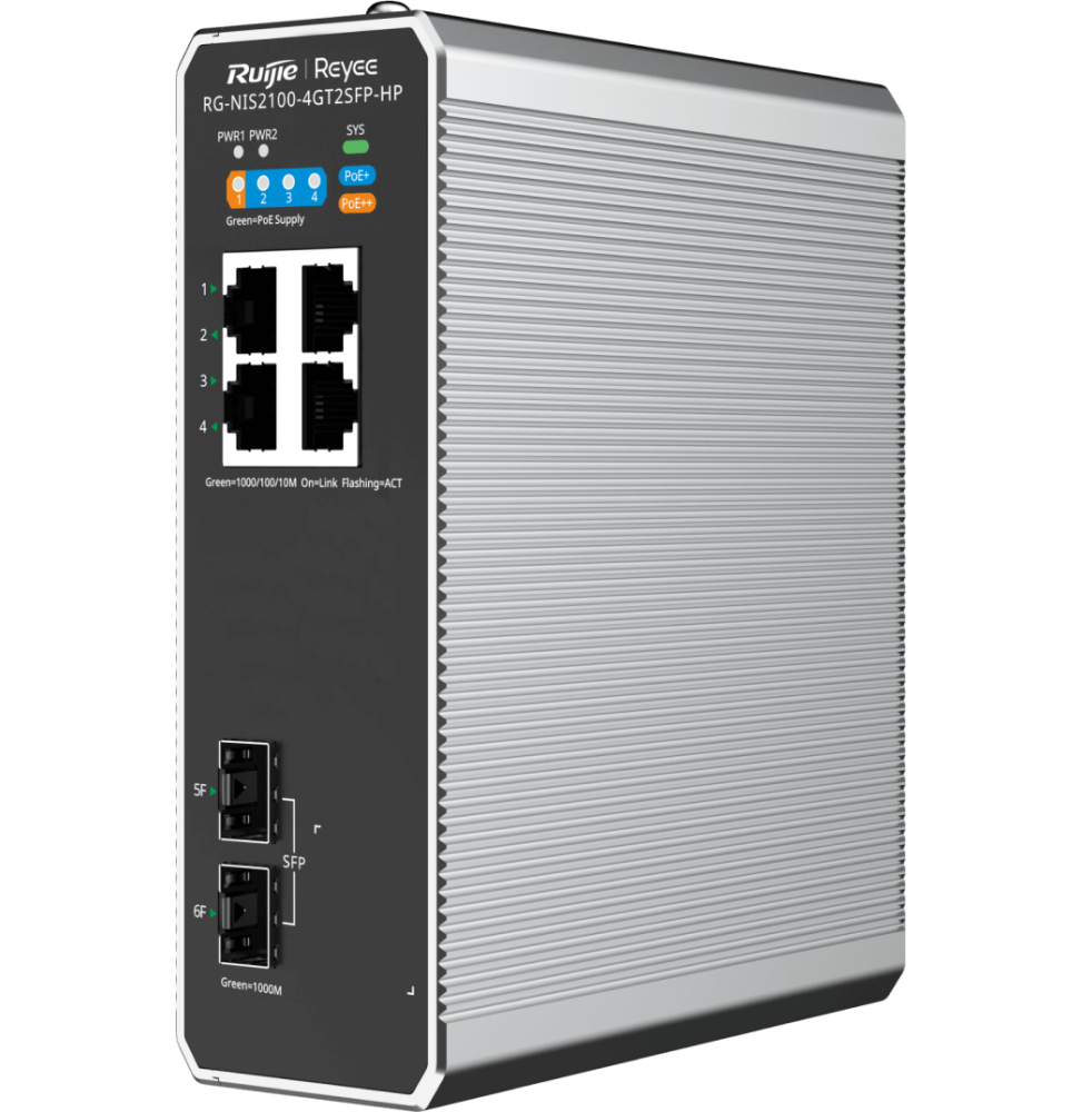 switch-industriel-administrable-reyee-nis2100-4gt2sfp-hp-4-ports-poe-2-sfp