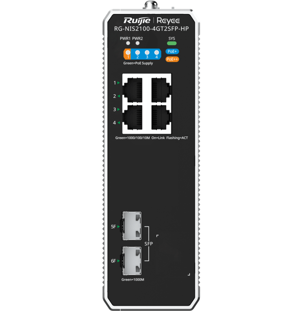 switch-industriel-administrable-reyee-nis2100-4gt2sfp-hp-4-ports-poe-2-sfp