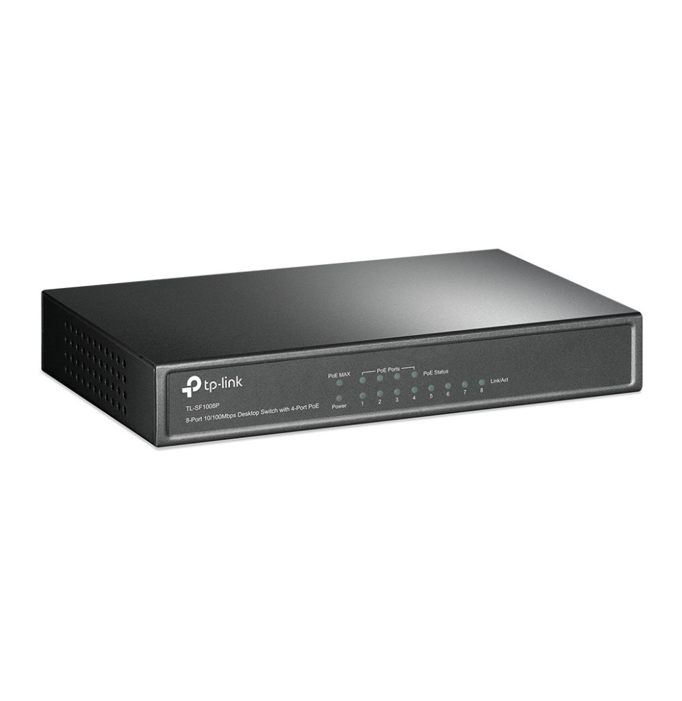 tp-link-tl-sf1008p-non-gere-fast-ethernet-10-100-connexion-ethernet-supportant-l-alimentation-via-ce-port-poe-noir