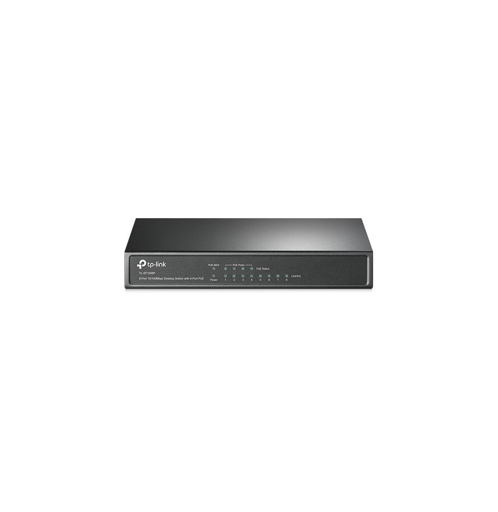 tp-link-tl-sf1008p-non-gere-fast-ethernet-10-100-connexion-ethernet-supportant-l-alimentation-via-ce-port-poe-noir