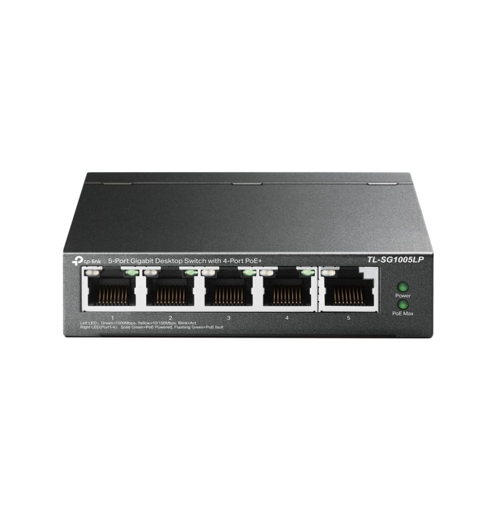 tp-link-tl-sg1005lp-commutateur-reseau-non-gere-gigabit-ethernet-10-100-1000-connexion-ethernet-supportant-l-alimentation