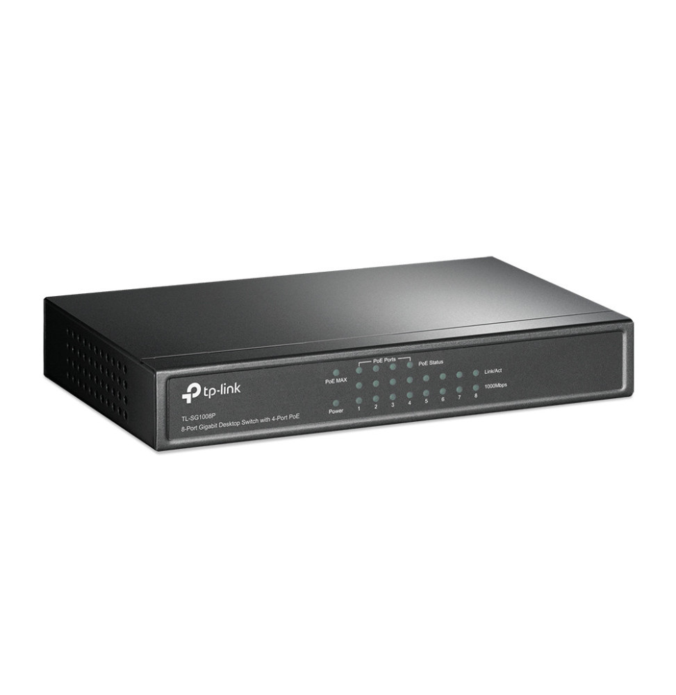 tp-link-tl-sg1008p-gigabit-ethernet-10-100-1000-connexion-ethernet-supportant-l-alimentation-via-ce-port-poe-gris